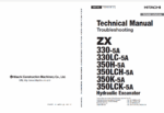 ZX330-5A,ZX330LC-5A,ZX350H-5A,ZX350LCH-5A,ZX350K-5A,ZX350LCK-5A Technical Manual (Troubleshooting)