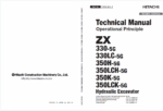 ZX330-5G,ZX330LC-5G,ZX350H-5G,ZX350LCH-5G,ZX350K-5G,ZX350LCK-5G Technical Manual (Operational Principle)