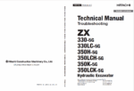 ZX330-5G,ZX330LC-5G,ZX350H-5G,ZX350LCH-5G,ZX350K-5G,ZX350LCK-5G Technical Manual (Troubleshooting)