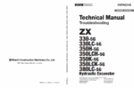 ZX330-5G,ZX330LC-5G,ZX350H-5G,ZX350LCH-5G,ZX350K-5G,ZX350LCK-5G,ZX380LC-5G Technical Manual (Troubleshooting)