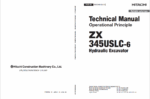 ZX345USLC-6 Technical Manual (Operational Principle)