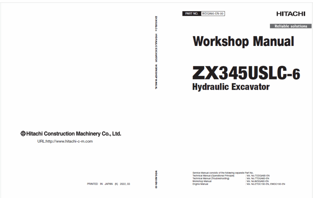 ZX345USLC-6 Workshop Manual