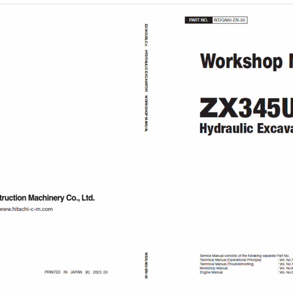 ZX345USLC-6 Workshop Manual