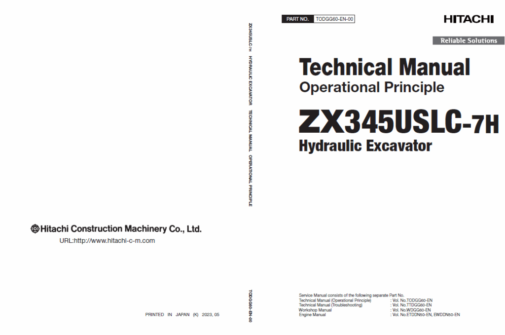 ZX345USLC-7H Technical Manual (Operational Principle)
