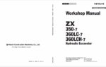 ZX350-7,ZX360LC-7,ZX360LCH-7 Workshop Manual (For Oceanian market)