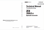 ZX350LC-6 Technical Manual (Troubleshooting)