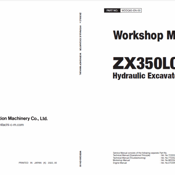 ZX350LC-6 Workshop Manual