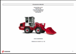 Wacker Neuson 4004 D-D Wheel Loader Parts Manual