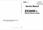 ZX360W-3 Service ManualZX360W-3 Service Manual