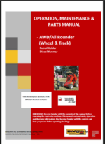 Wacker Neuson AWD All Rounder (Wheel & Track) Operation, Maintenance and Parts Manual