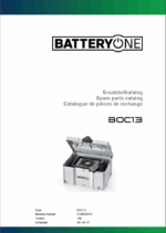 Wacker Neuson BOC13 Power Parts Manual