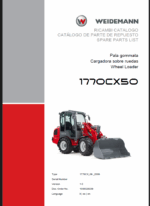 Wacker Neuson 1770CX50 Wheel Loader Parts Manual
