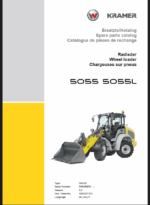 Wacker Neuson 5055, 5055L Wheel Loader Parts Manual