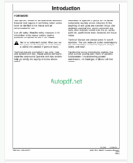 John Deere 9400 9400 and 9600 Combines Repairs Technical Manual (TM1401)