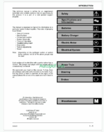 John Deere E-GATOR Utility Vehichle Technical Manual (TM1766)