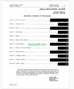 John Deere JD24A Skid Steer Loader Technical Manual (TM1157)