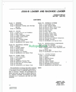John Deere JD300-B Loader and Backhoe Loader Technical Manual (TM1087)