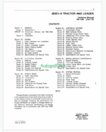 John Deere JD301-A Tractor and Loader Technical Manual (TM1088)