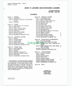 John Deere JD401-C Loader and Backhoe Loader Technical Manual (TM1092)