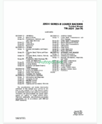 John Deere JD500 Series-B Loader Backhoe Technical Manual (TM1024)