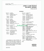 John Deere JD500-C Loader Backhoe Technical Manual (TM1038)