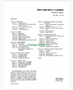 John Deere JD544 and JD544-A Loaders Technical Manual (TM1002)
