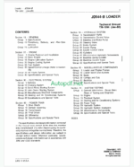 John Deere JD544 and JD544-A Loaders Technical Manual (TM1002)
