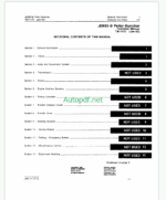 John Deere JD693-B Feller-Buncher Technical Manual (TM1170)