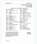 John Deere JD740-A Grapple Skidder Technical Manual (TM1213)