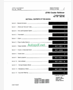 John Deere JD750 Crawler Bulldozer Technical Manual (TM1136)