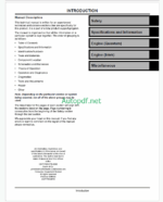 John Deere JS20 JS30 JS40 Walk-Behind Rotary Mowers Technical Manual (TM1335)