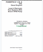 John Deere Planter Monitoring Systems Technical Manual (TM1270)