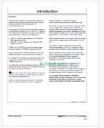John Deere POWERTECH® 10.5 L & 12.5 L Diesel Engines Base Engine Technical Manual (CTM100)
