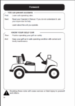 Clark GC2, TR246, GO240 Forklift Operators Manual (OM-726)