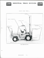 Clark IT50, IT60, IT70, IT80 Forklift Operators Manual (OMA-224)