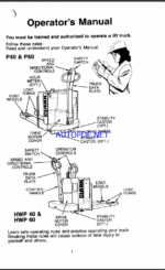 Clark P40, P60, HWP40, HWP60 Tow Tractor Operators Manual (OM-541)