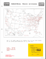 Clark Ranger 60B Forklift Parts Manual (GX103B)