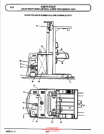 Clark NOS15 Reach Truck Parts Manual (X168)
