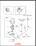 Clark NP15, NP15D, NP20, NBP22 Reach Truck Parts Manual (NP-7)