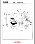 Clark NP15, NP20, NP12D Reach Truck Parts Manual (NP-1_REV5)