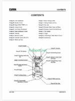 Clark C15, C17, C20s L and C15, C18, C20s C L HMC Theta 2.4 Woodmward Engine Forklift Service Manual (SM1198)  