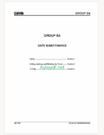 Clark C15, C18, C20s D, L and C15, C18, C20sC L Forklift Service Manual (SM1066)