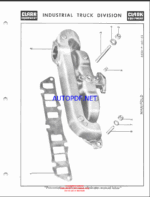 Clark Clarklift 30B Forklift Parts Manual (X10B)