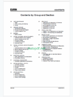 Clark CTX 40-70 Low Tractor Service Manual (SM849) Clark CTX 40-70 Low Tractor Service Manual (SM849)