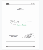 Clark ESX12-25 Forklift Service Manual (SM718)