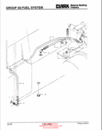 Clark C500 Y 800CH Container Handler Lift Truck Parts Manual (X177)