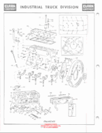 Clark Clarklift CFY40B Forklift Parts Manual (GX108A2)