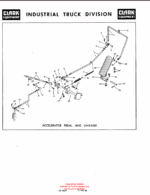 Clark Clarklift CY160B D Parts Manual (GX57B5)