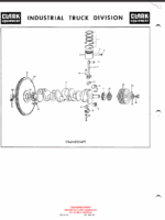 Clark Clarklift 60B Forklift Parts Manual (GX134B3)