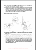 Clark CJ55A Hand Pallet Truck with Brake Operator and Parts Manual